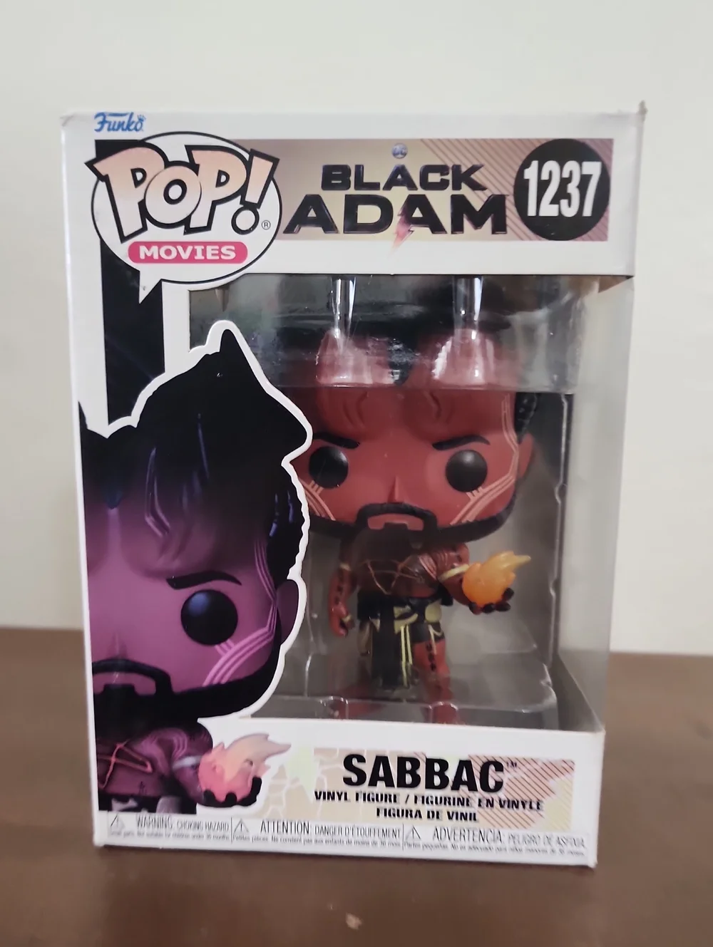 Funko Pop Movies Black Adam Sabbac #1237